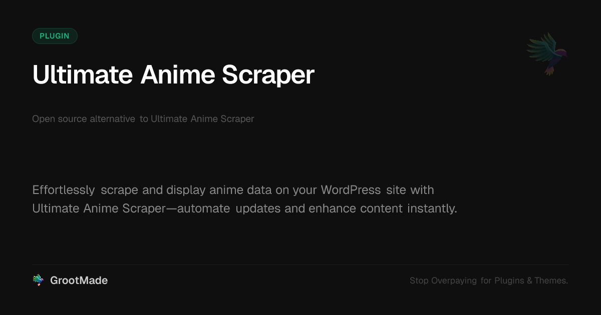 Ultimate Anime Scraper