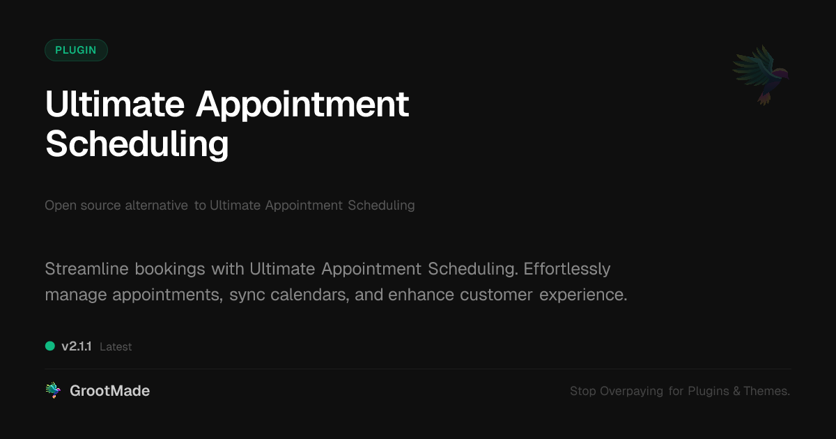 Preview of Ultimate Appointment Scheduling