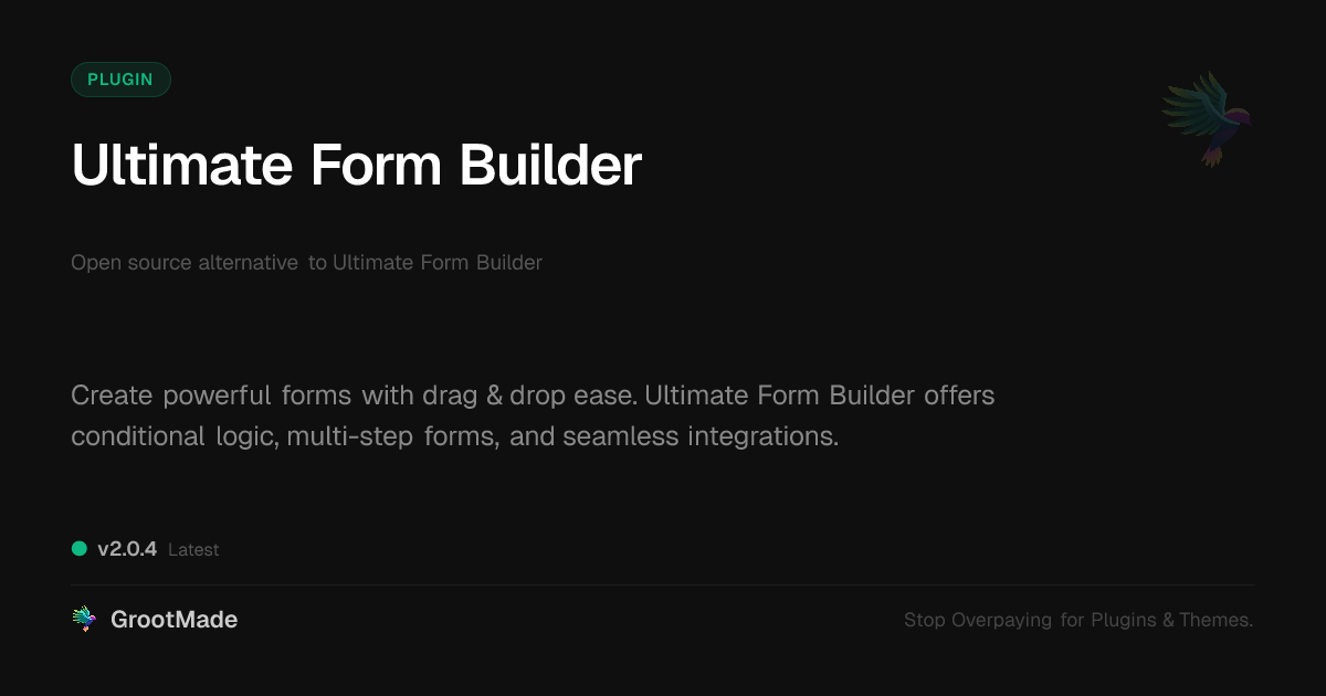 Preview of Ultimate Form Builder