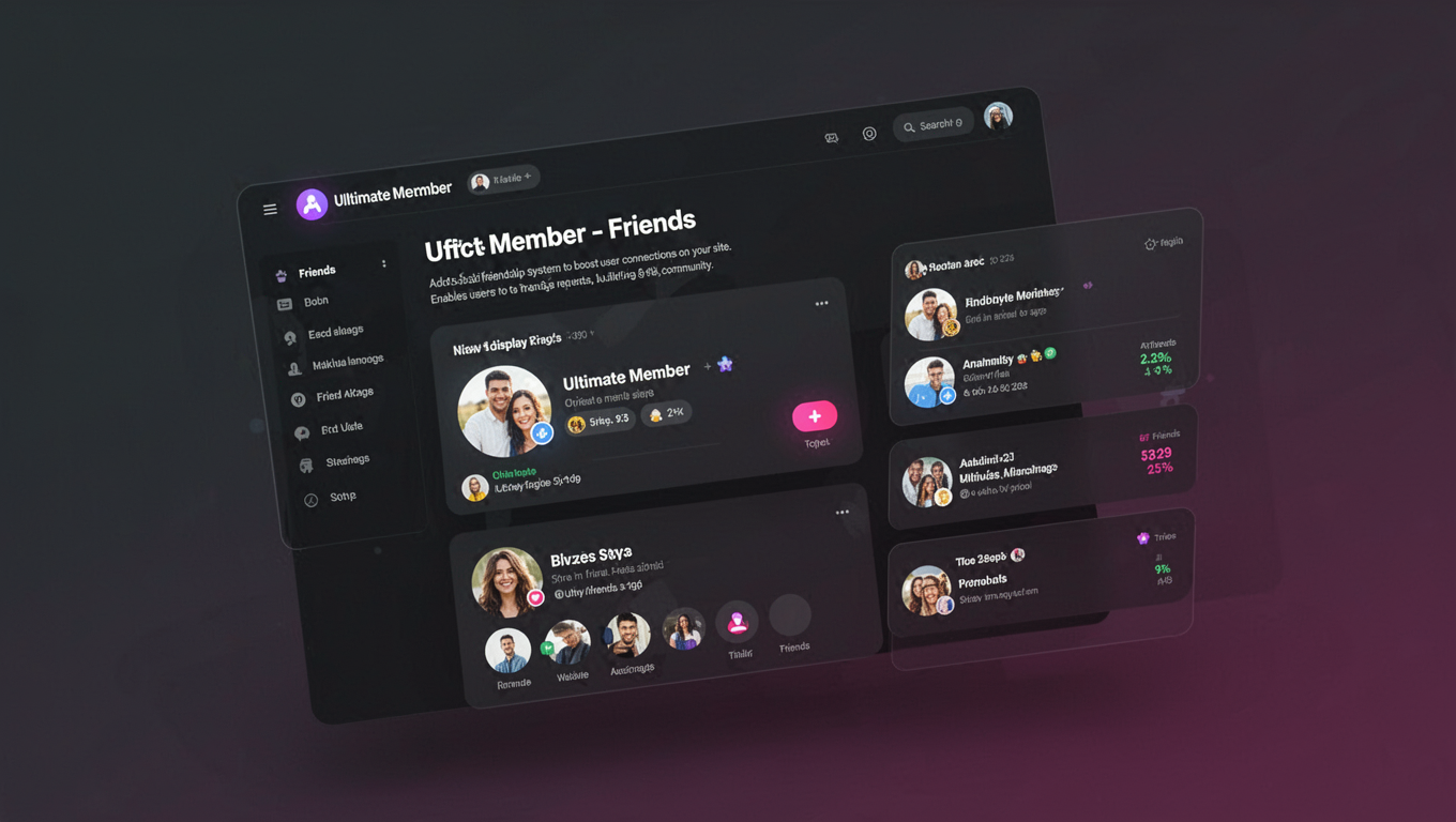 Preview of Ultimate Member - Friends
