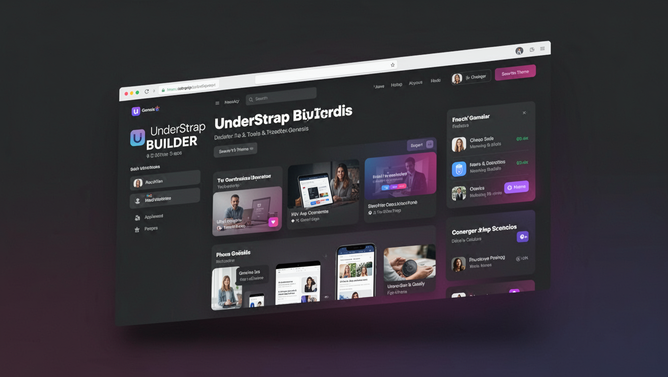 Preview of UnderStrap BUILDER Genesis