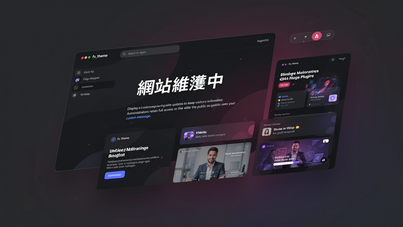 Preview of 網站維護中