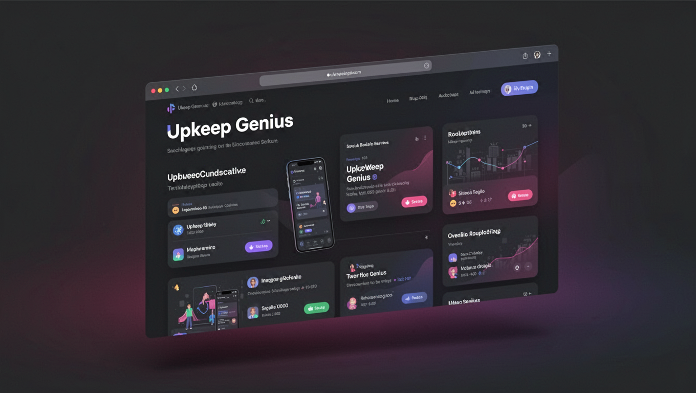 Preview of Upkeep Genius