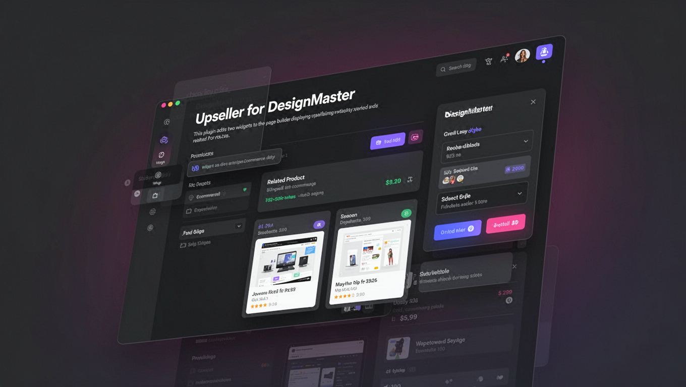 Preview of Upseller for DesignMaster