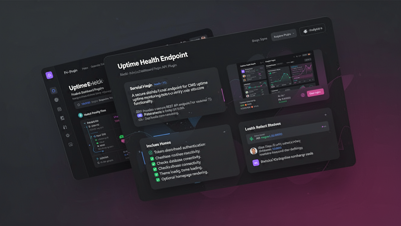 Preview of Uptime Health Endpoint
