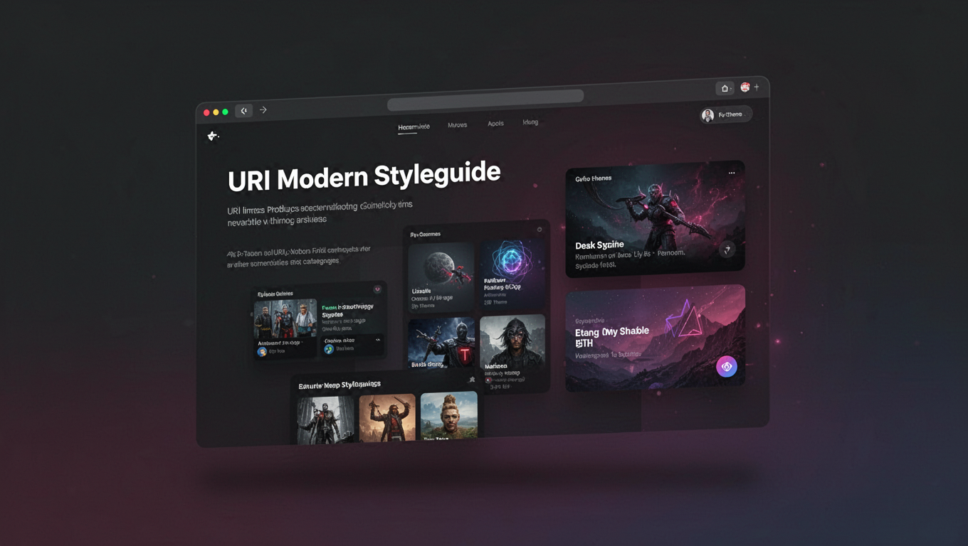 Preview of URI Modern Styleguide