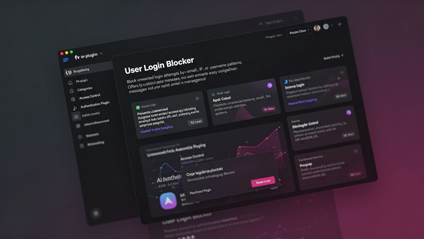 Preview of User Login Blocker