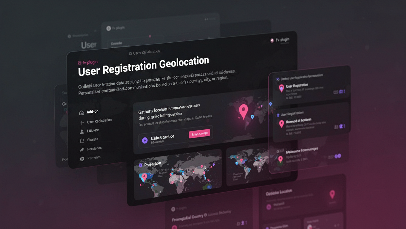 Preview of User Registration Geolocation