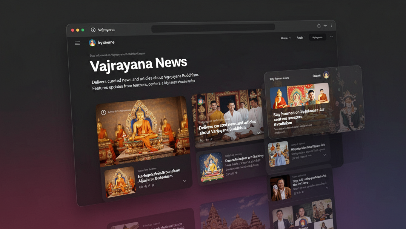 Preview of Vajrayana News