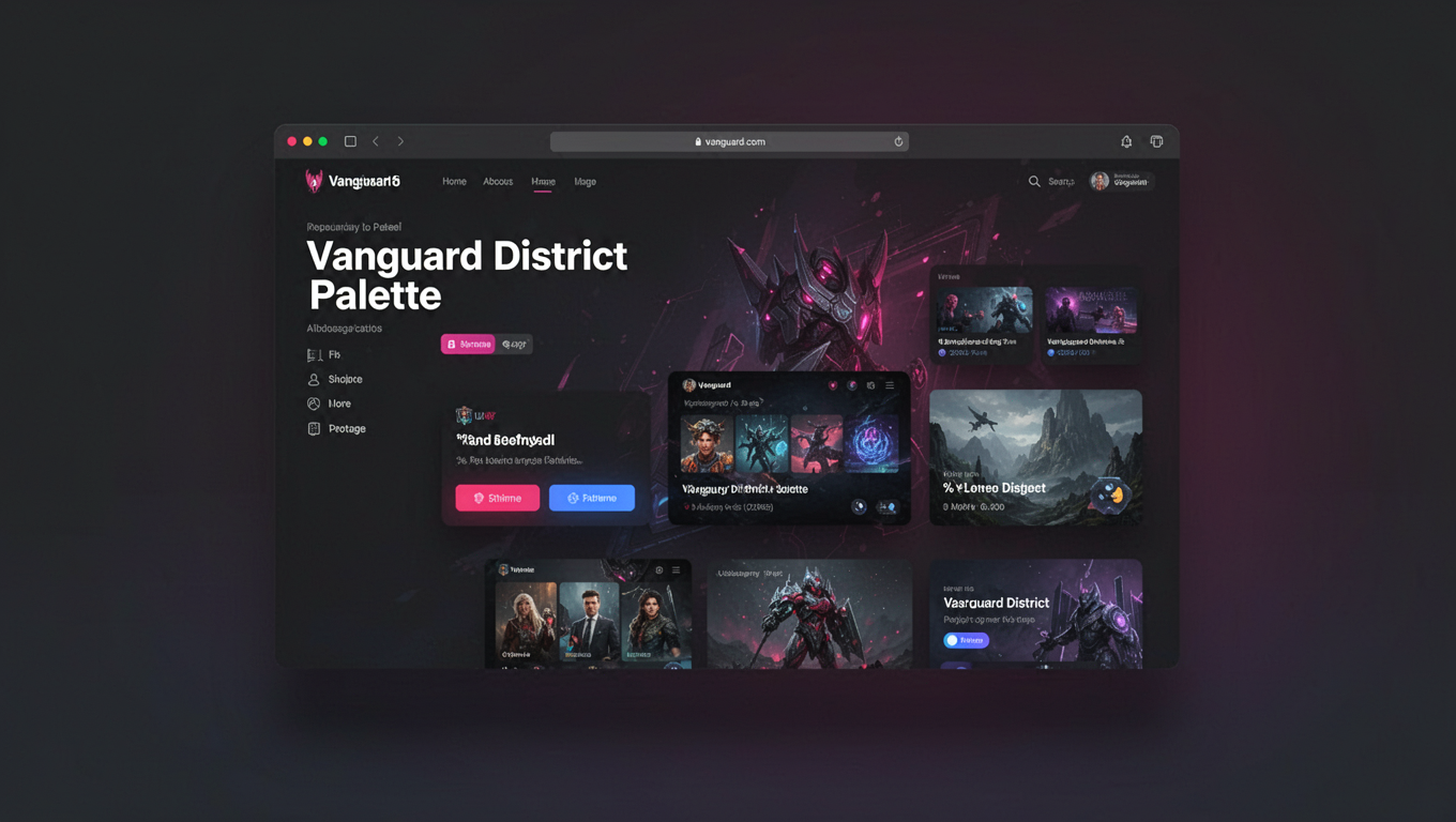 Preview of Vanguard District Palette