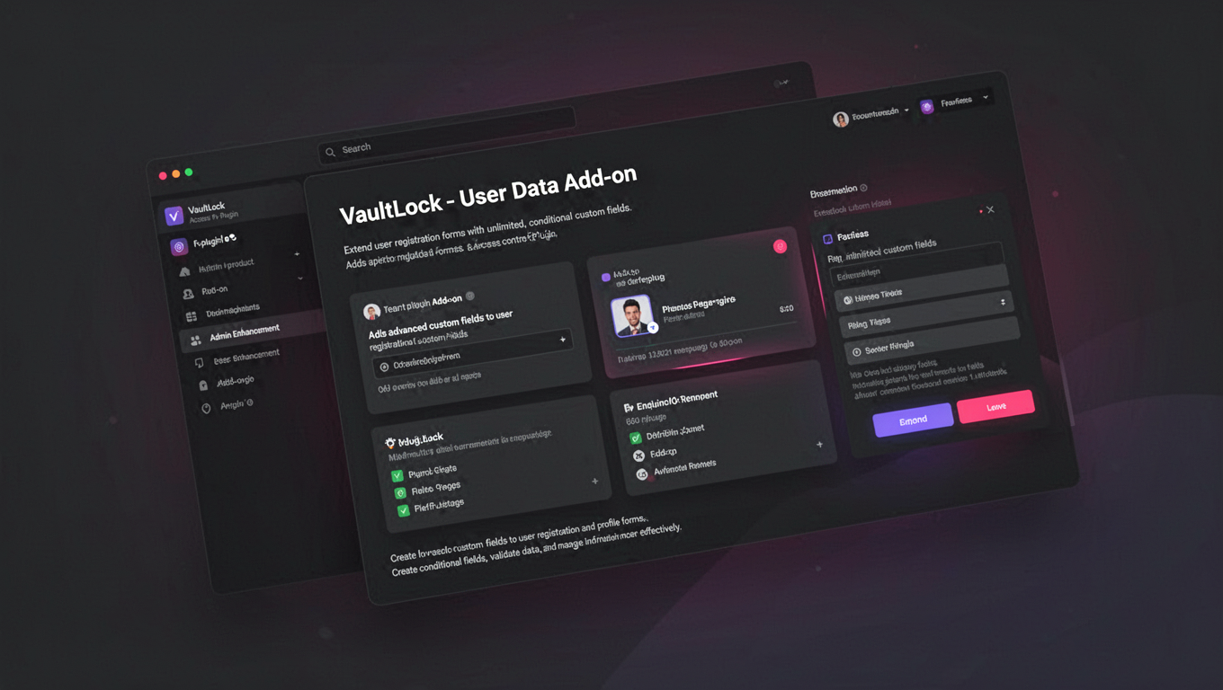 Preview of VaultLock - User Data Add-on
