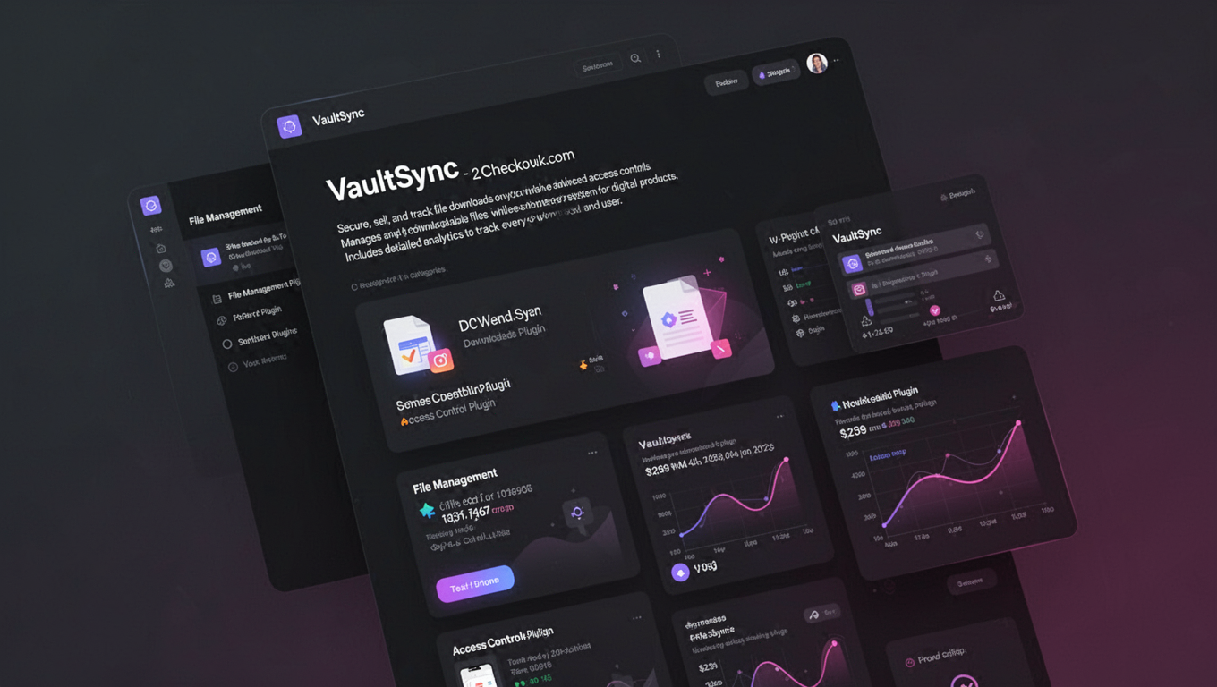 Preview of VaultSync - 2Checkout.com