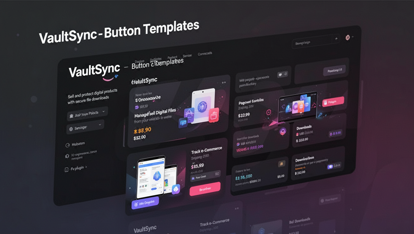 Preview of VaultSync - Button Templates