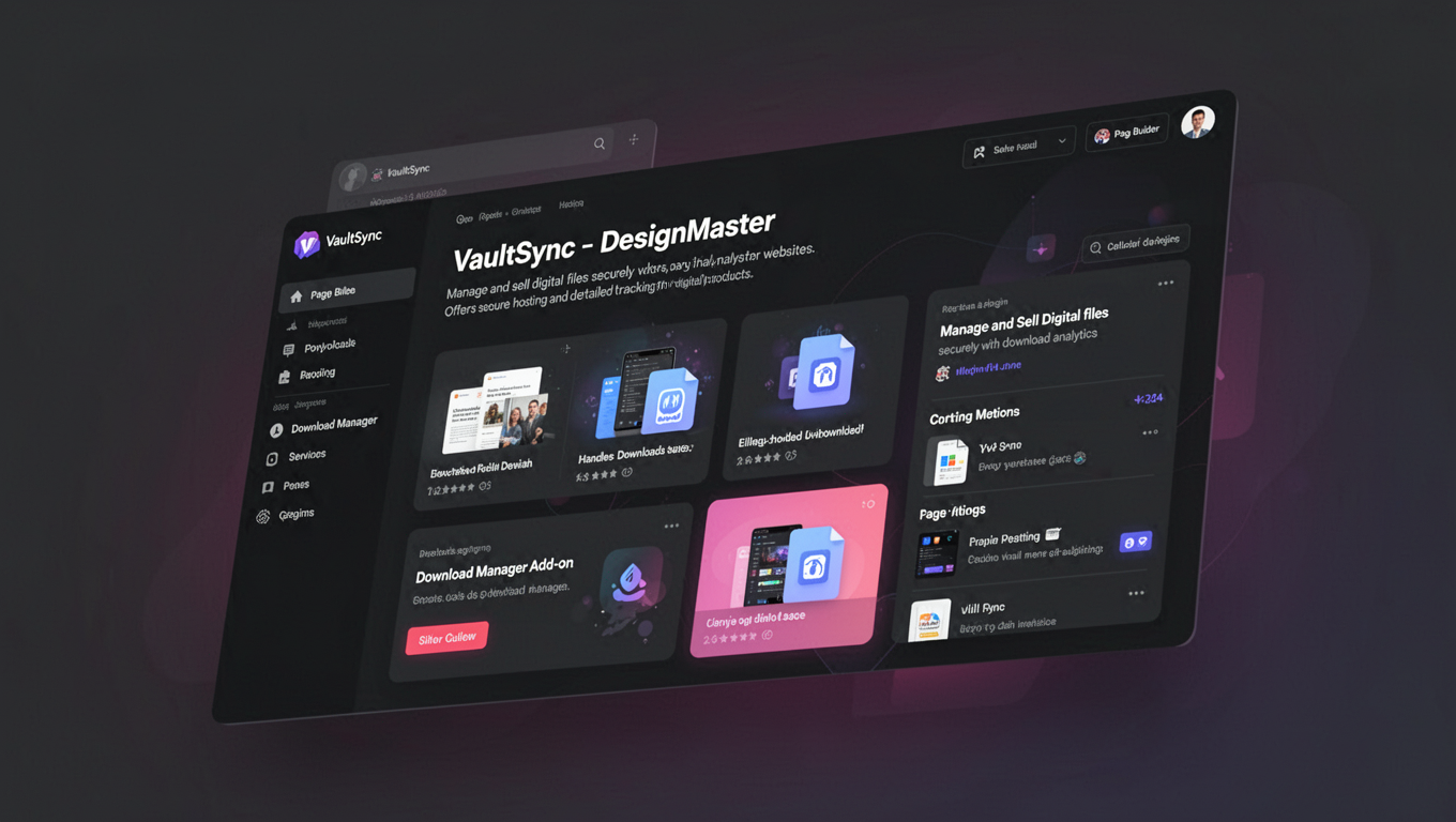 Preview of VaultSync - DesignMaster
