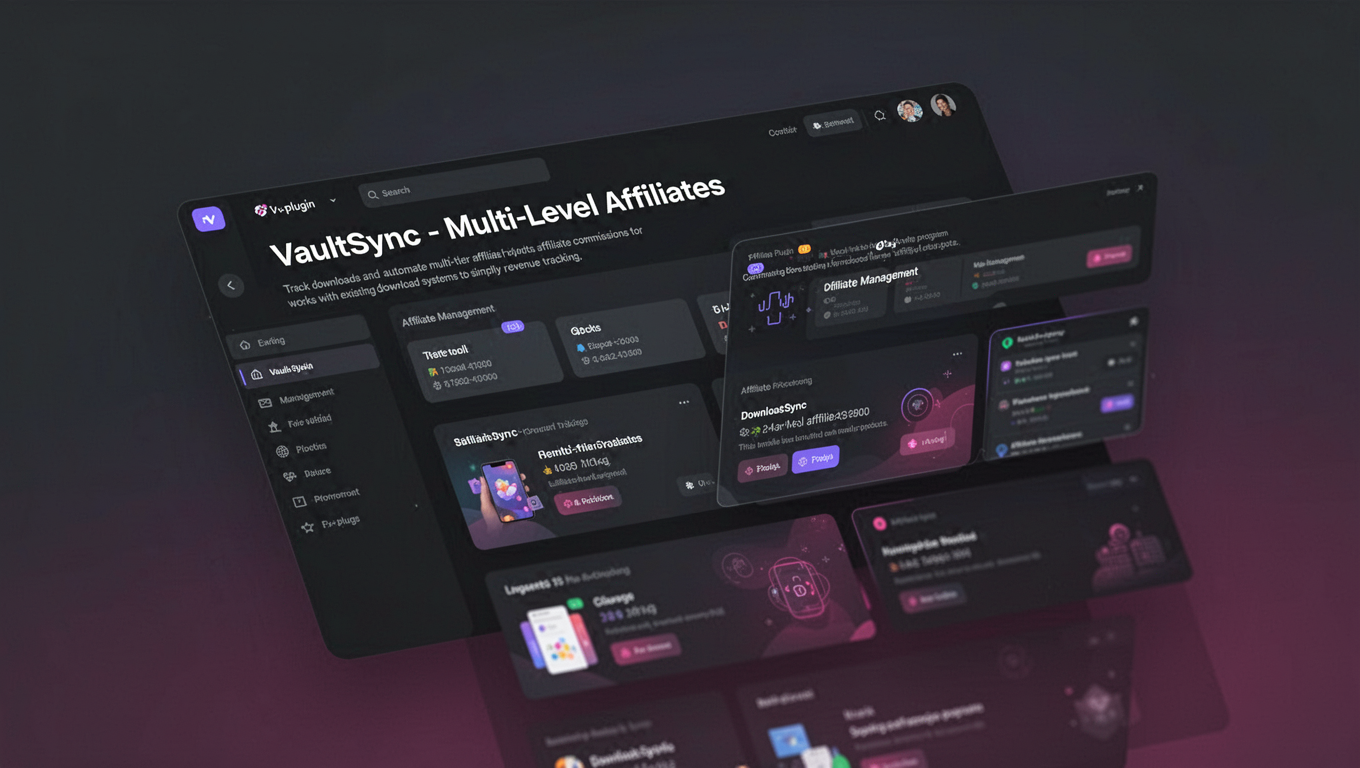 Preview of VaultSync - Multi-Level Affiliates
