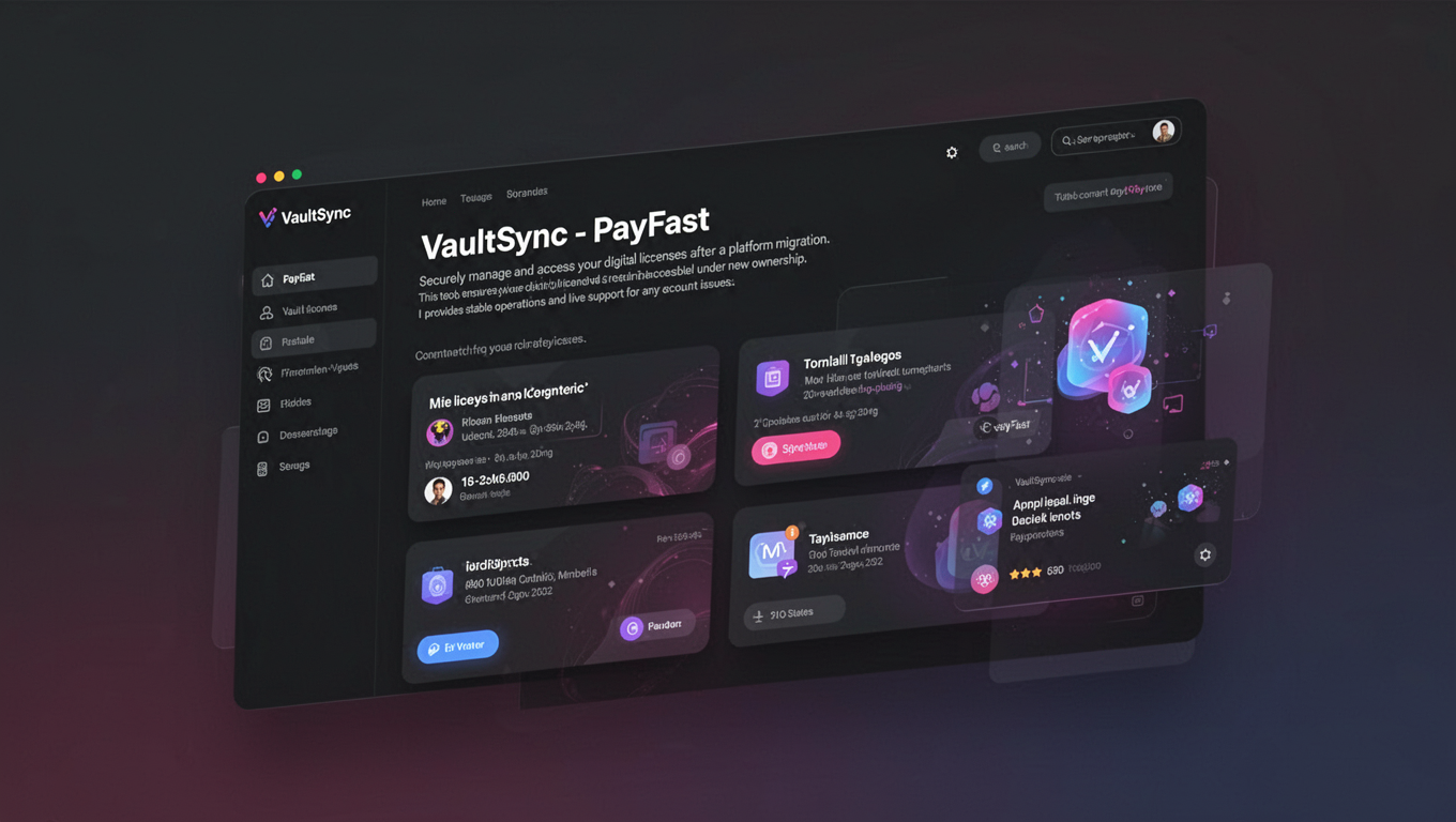 Preview of VaultSync - PayFast