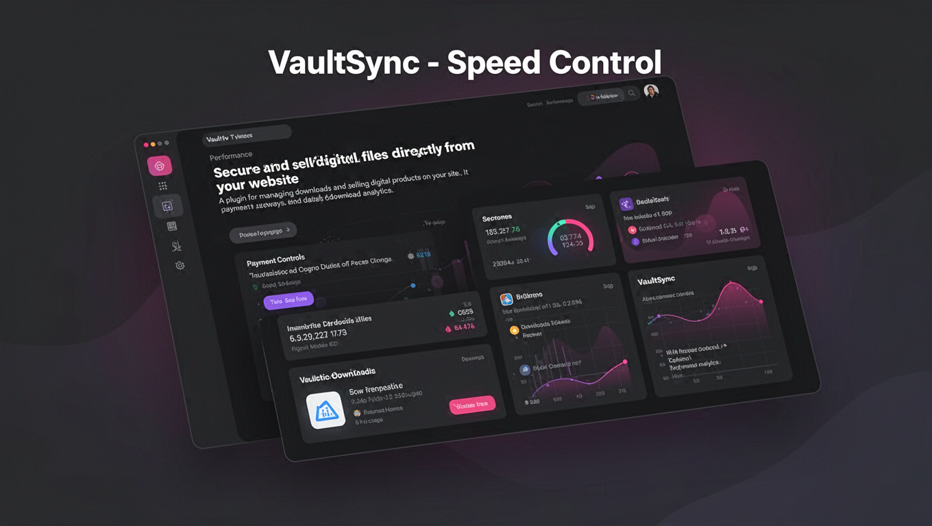 Preview of VaultSync - Speed Control