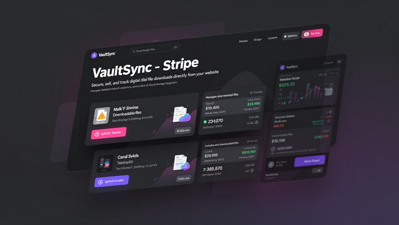 Preview of VaultSync - Stripe