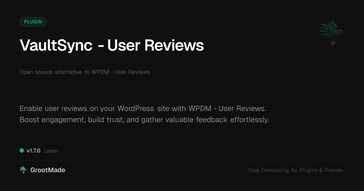 Preview of VaultSync - User Reviews