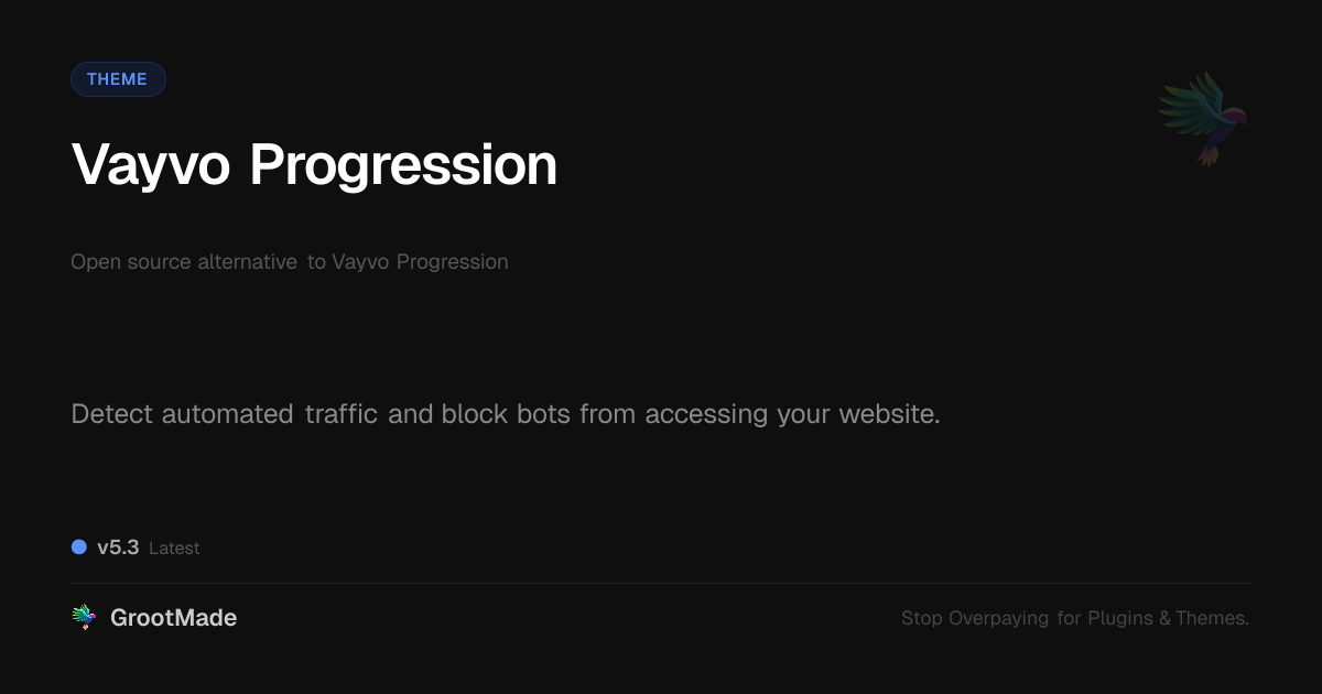 Preview of Vayvo Progression