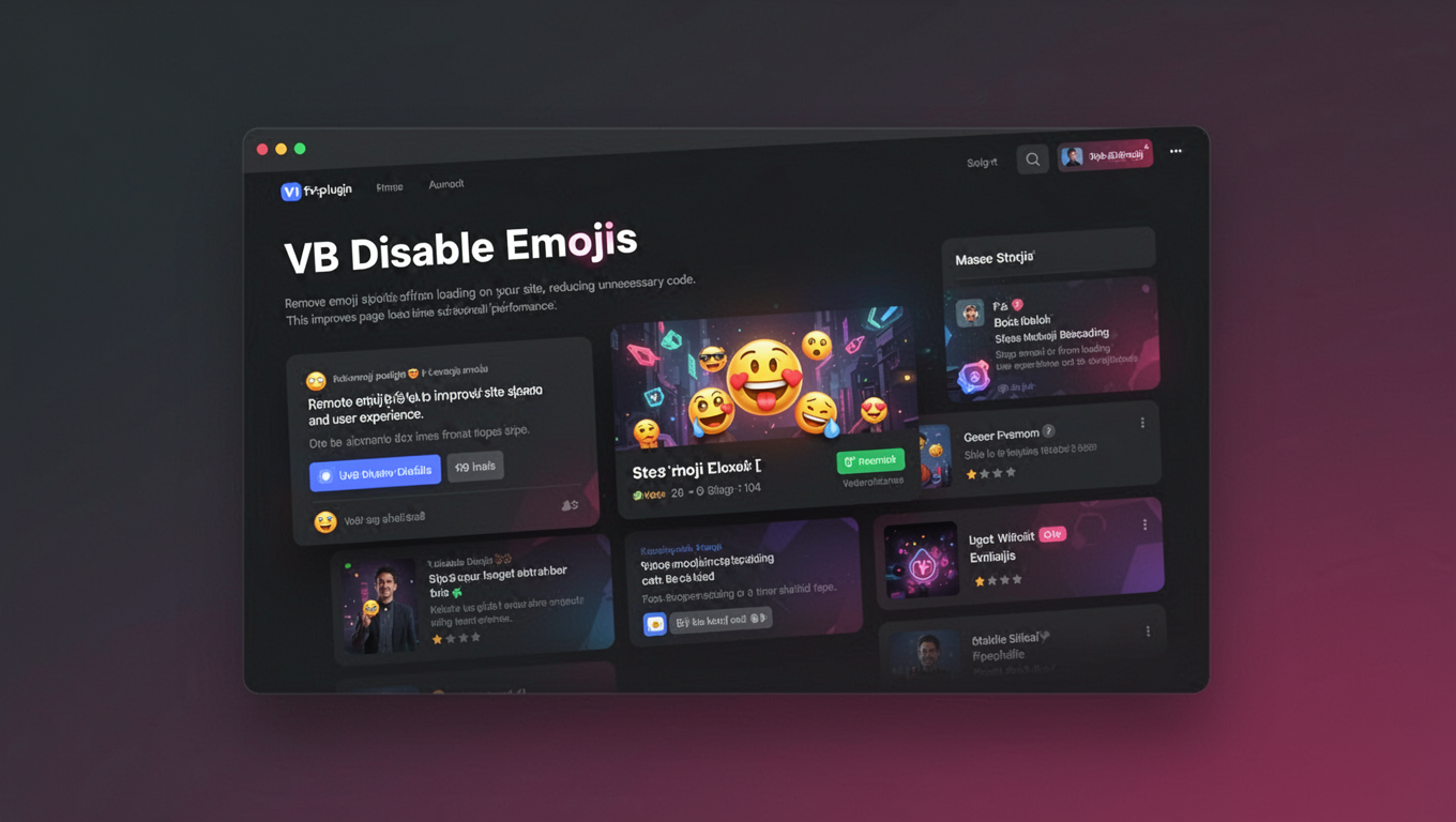 Preview of VB Disable Emojis