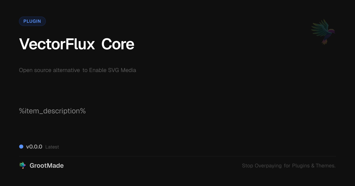 Preview of VectorFlux Core