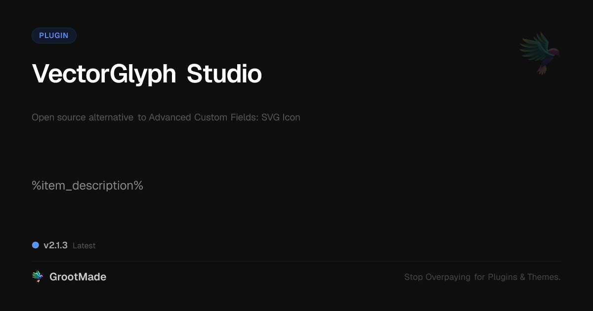 Preview of VectorGlyph Studio