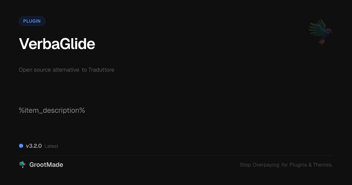 Preview of VerbaGlide