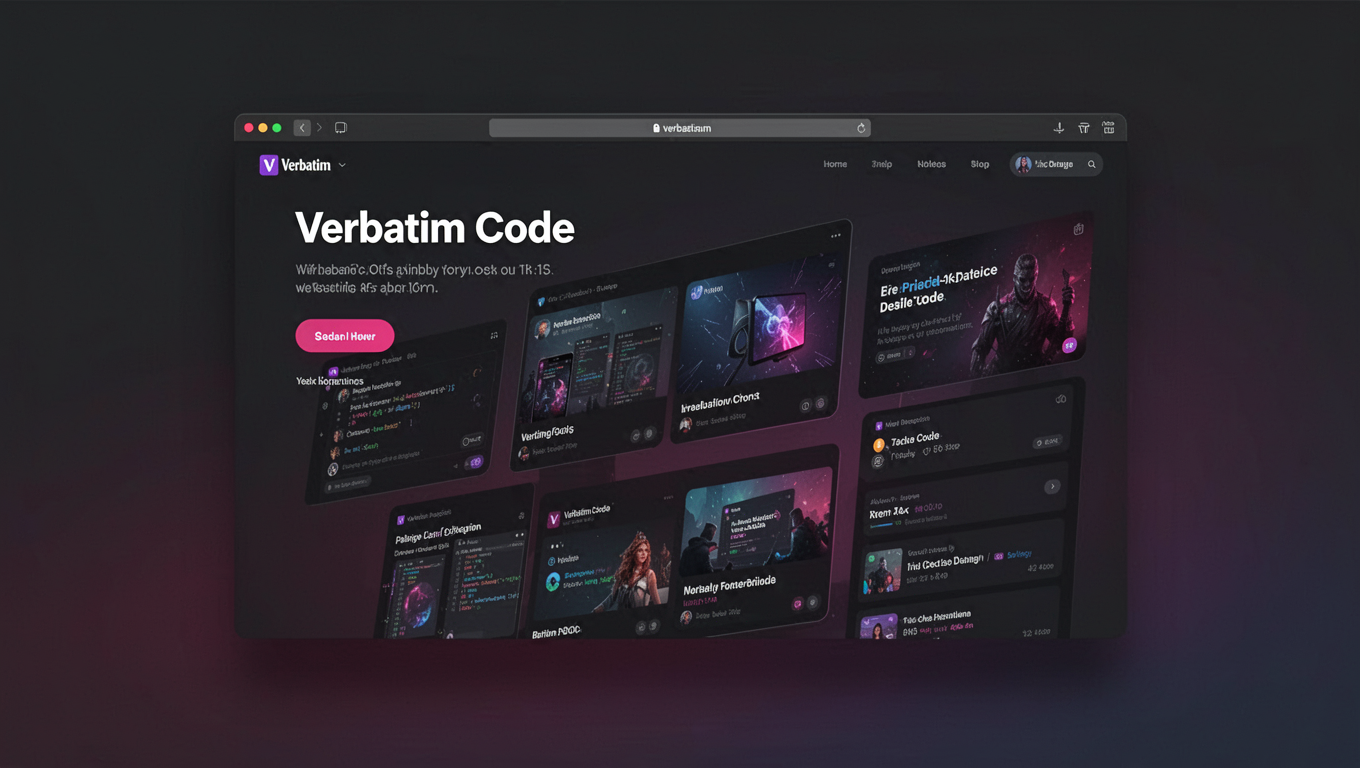 Preview of Verbatim Code