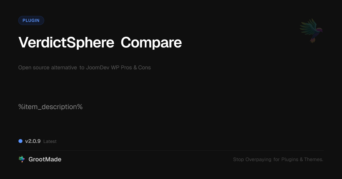 Preview of VerdictSphere Compare