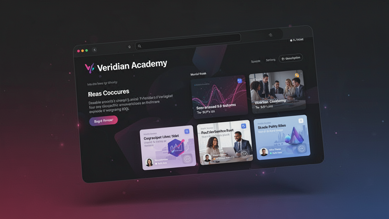 Preview of Veridian Academy
