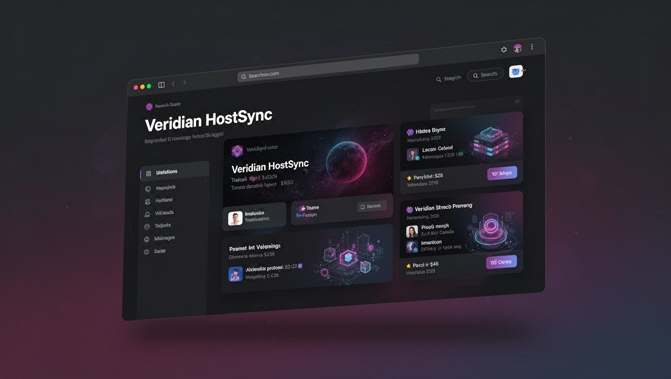 Preview of Veridian HostSync