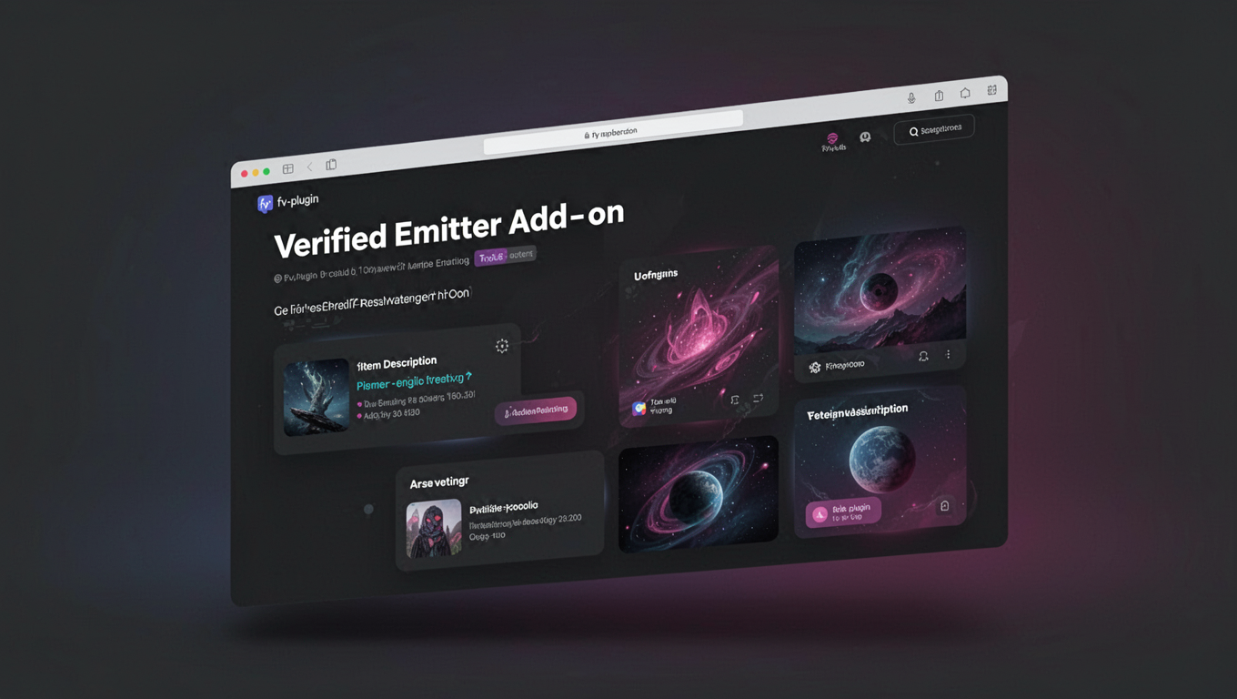 Preview of Verified Emitter Add-on