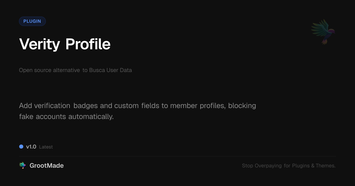 Preview of Verity Profile