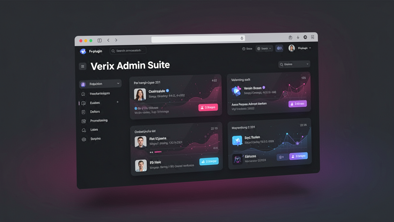 Preview of Verix Admin Suite