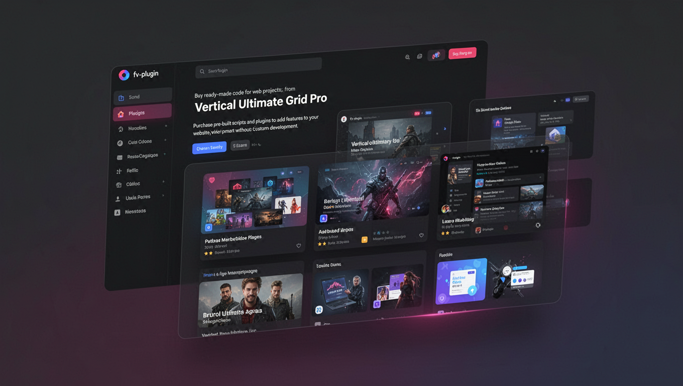 Preview of Vertical Ultimate Grid Pro