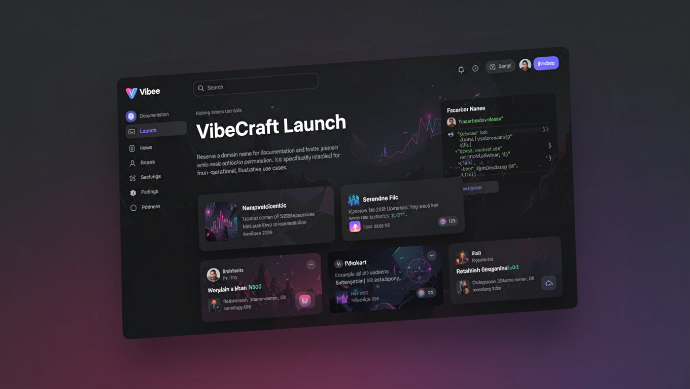 Preview of VibeCraft Launch