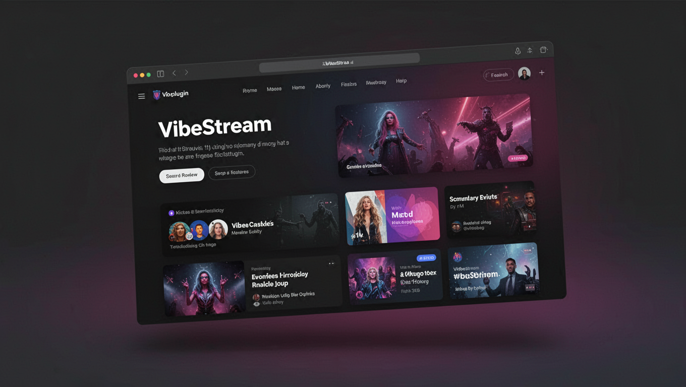 Preview of VibeStream