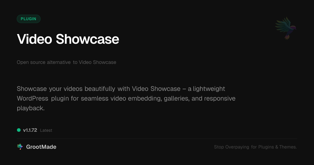 Preview of Video Showcase