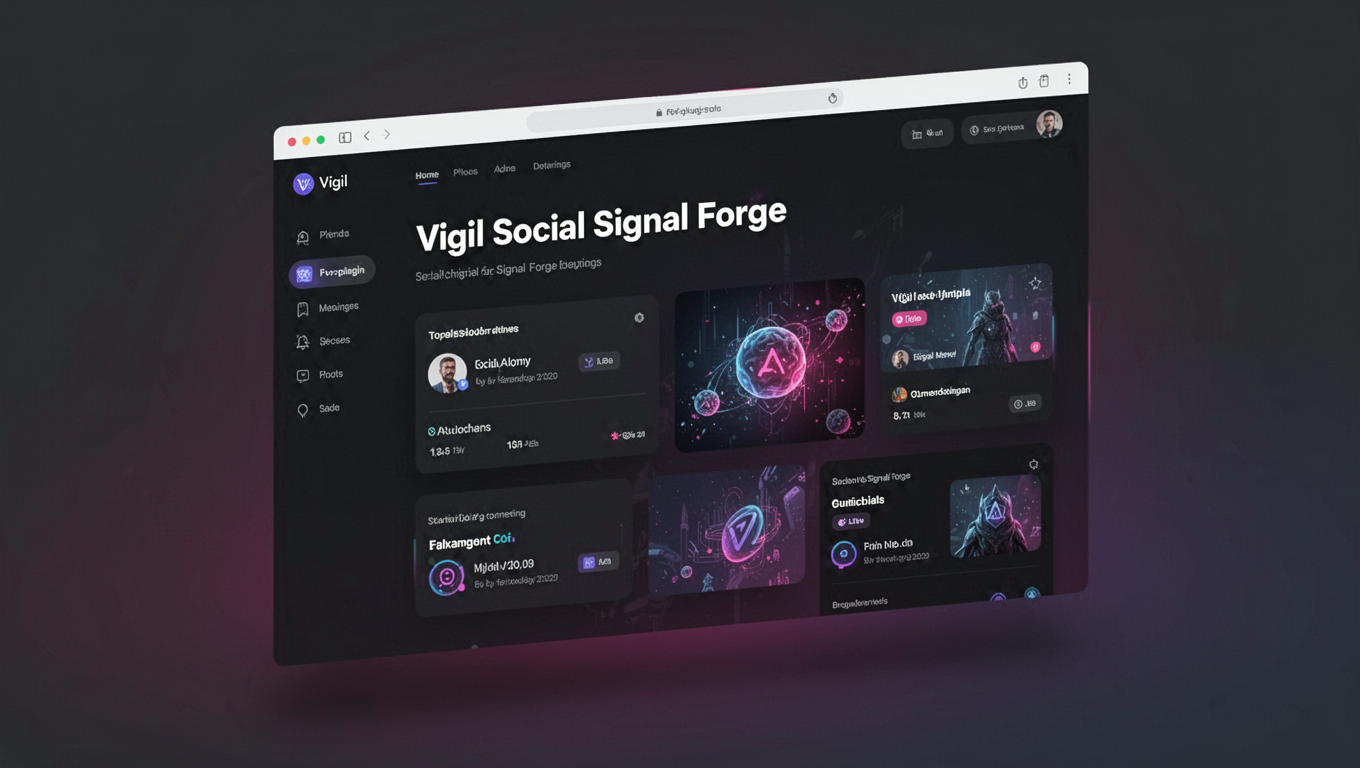 Preview of Vigil Social Signal Forge