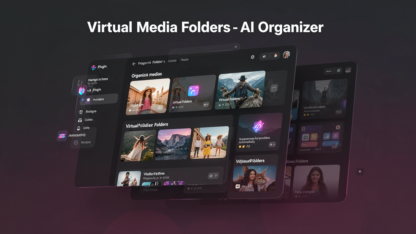 Preview of Virtual Media Folders - AI Organizer