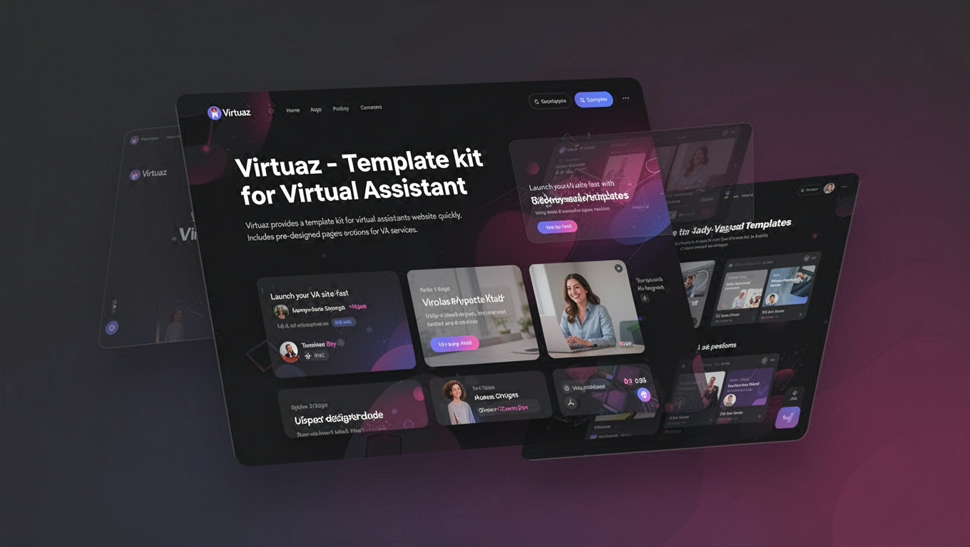 Preview of Virtuaz - Template kit for Virtual Assistant