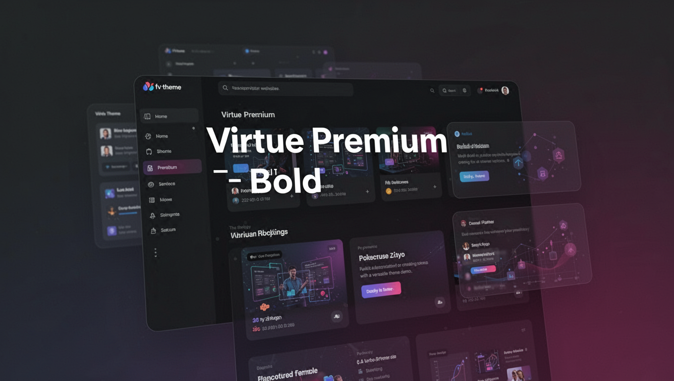 Preview of Virtue Premium - Bold