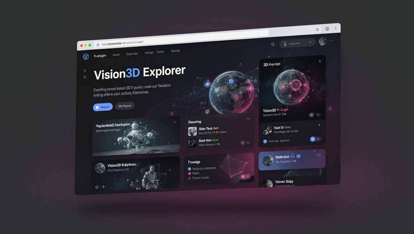 Preview of Vision3D Explorer
