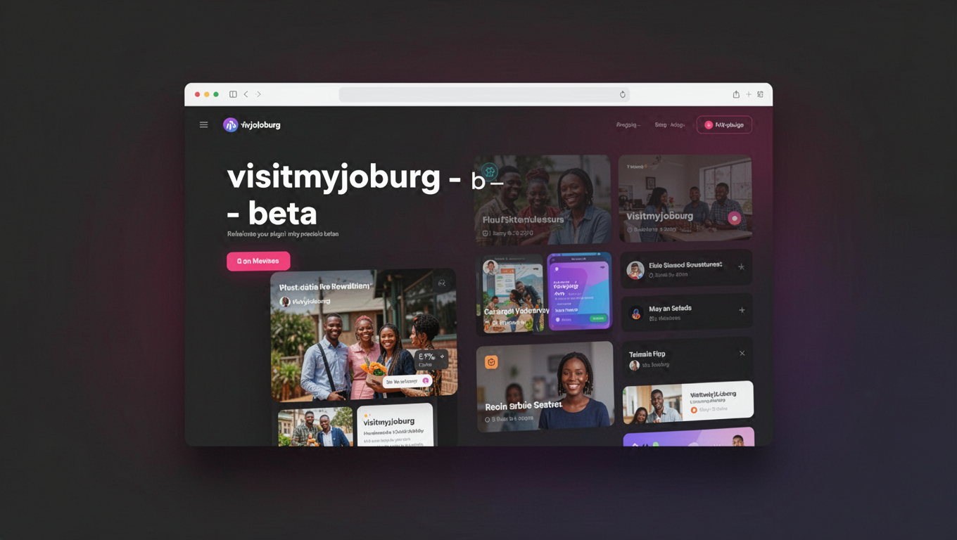 Preview of visitmyjoburg - beta