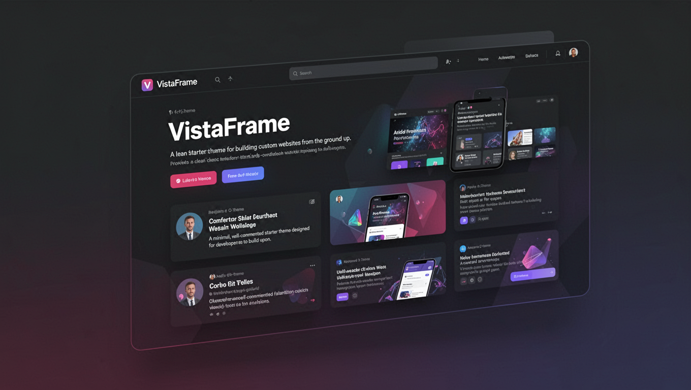 Preview of VistaFrame