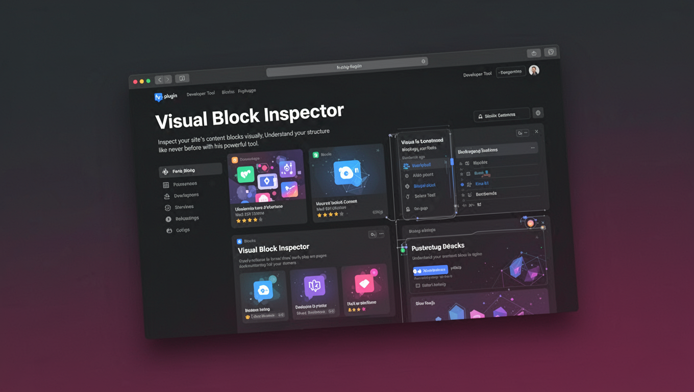 Preview of Visual Block Inspector