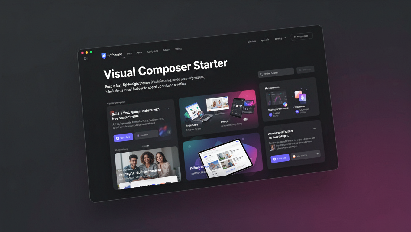 Preview of Visual Composer Starter