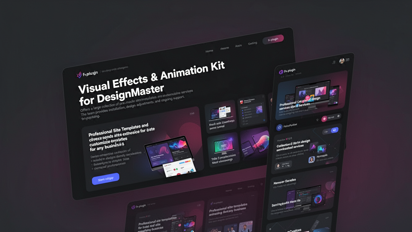 Preview of Visual Effects & Animation Kit for DesignMaster