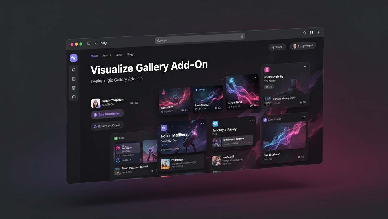 Preview of Visualize Gallery Add-On